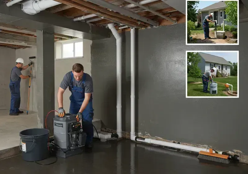 Basement Waterproofing and Flood Prevention process in Baxley, GA